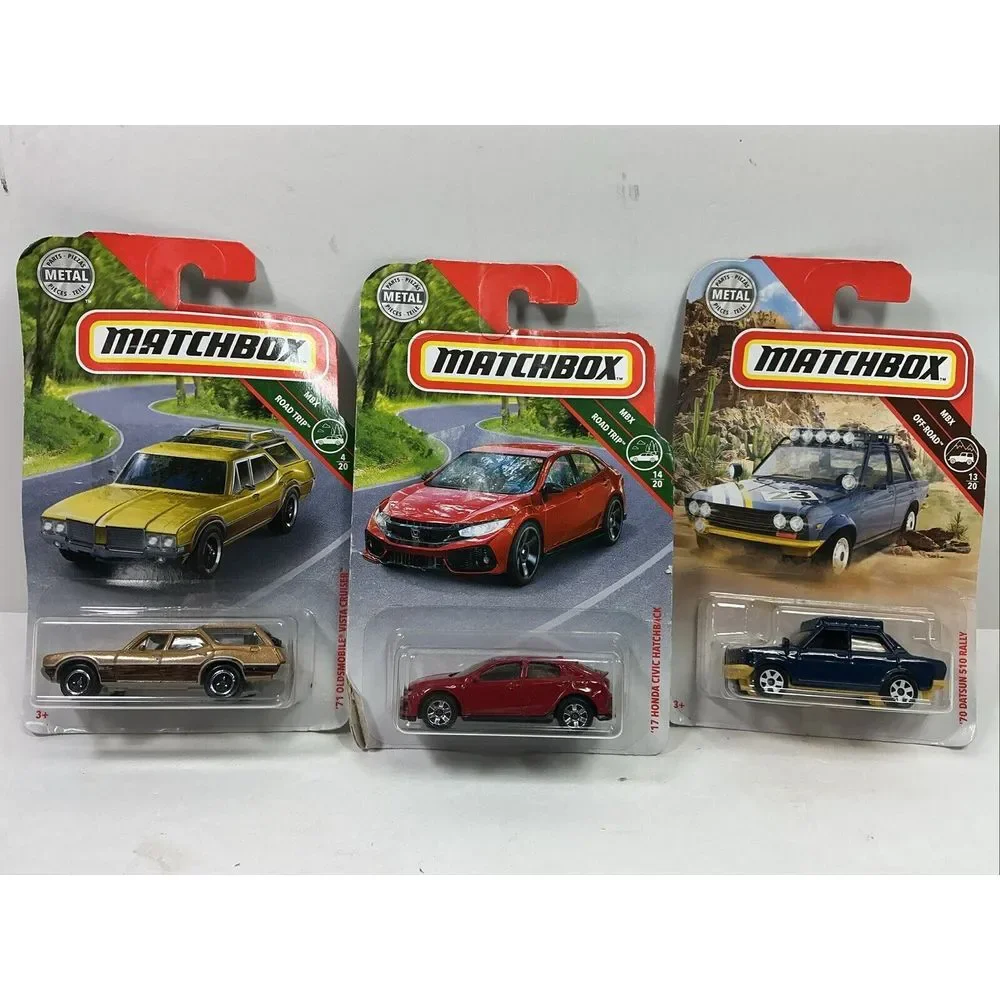 Matchbox 1:64 Diecast Lot Dodge D200 65‎ Land Rover Datsun Rally 71 Oldsmobile
